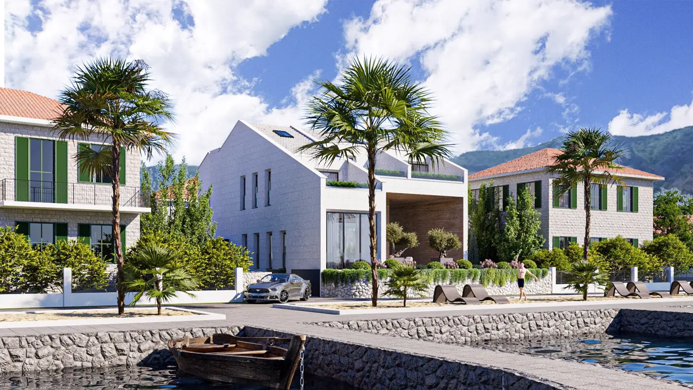 Luxury villa on the first line of Donja Lastva, Tivat