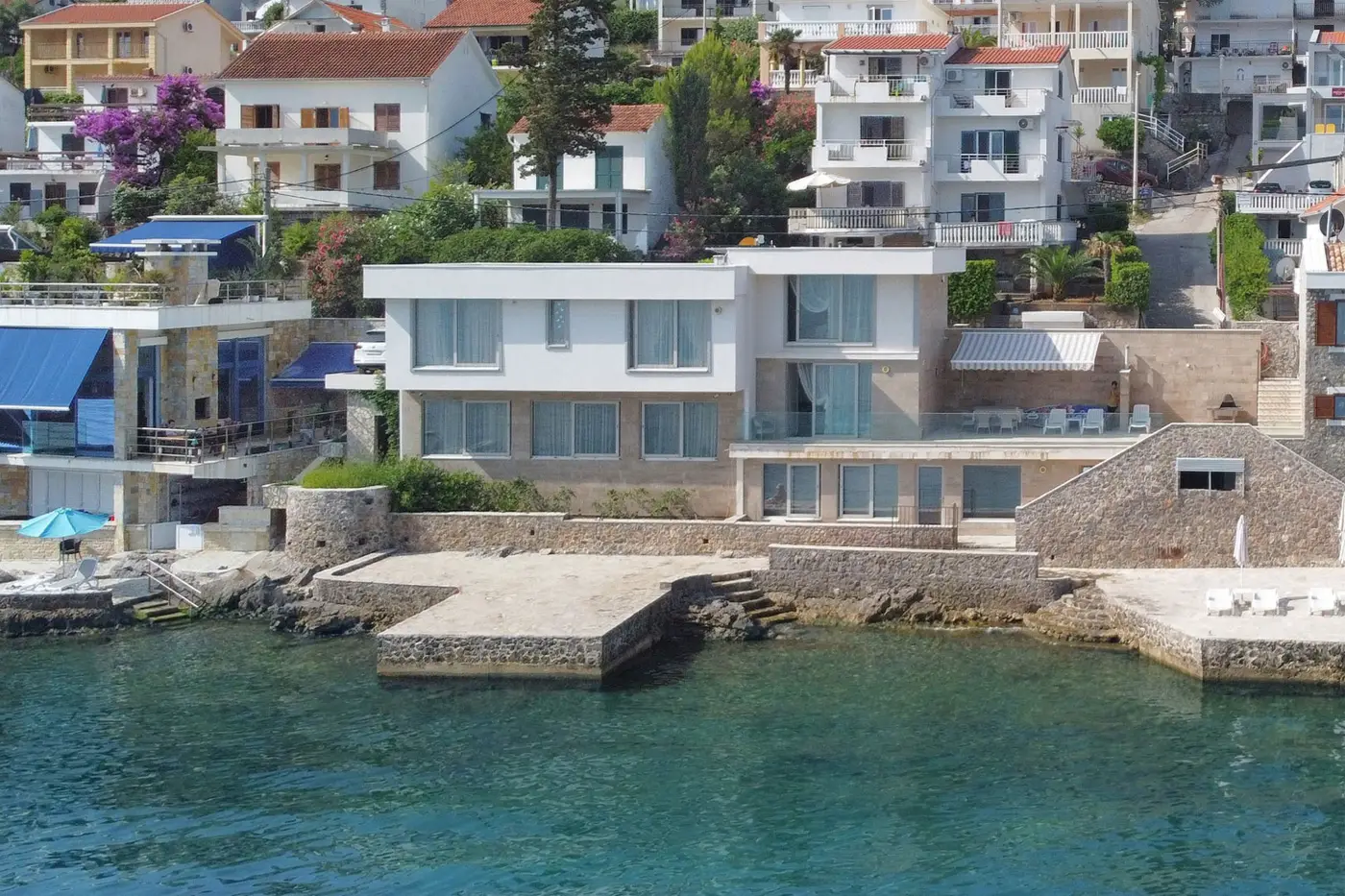 Villa on the first line to the sea, Krasici, Tivat