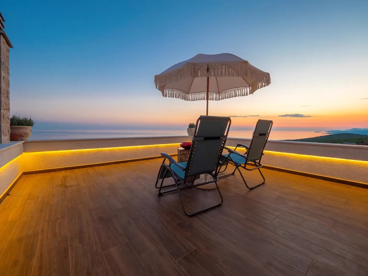 Authentic villa with pool and panoramic sea view, Zagora, Kotor