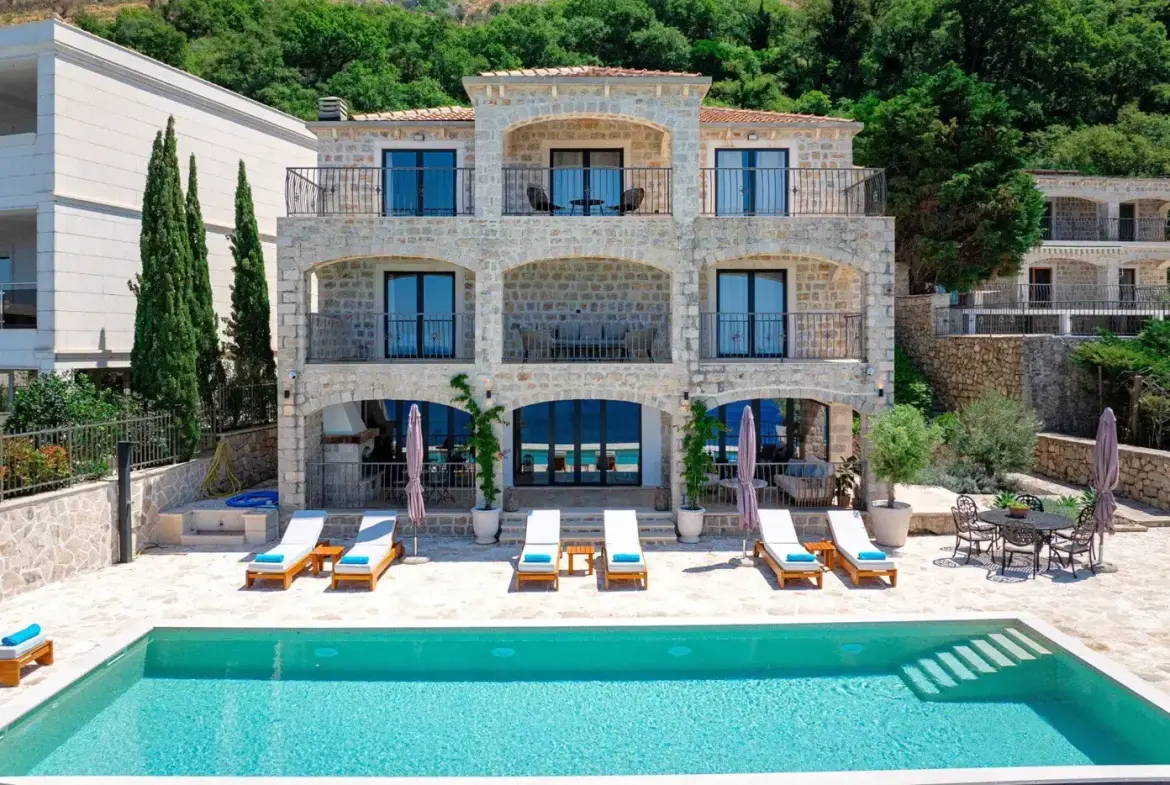 Designer stone villa, Drobni Pijesak, Budva