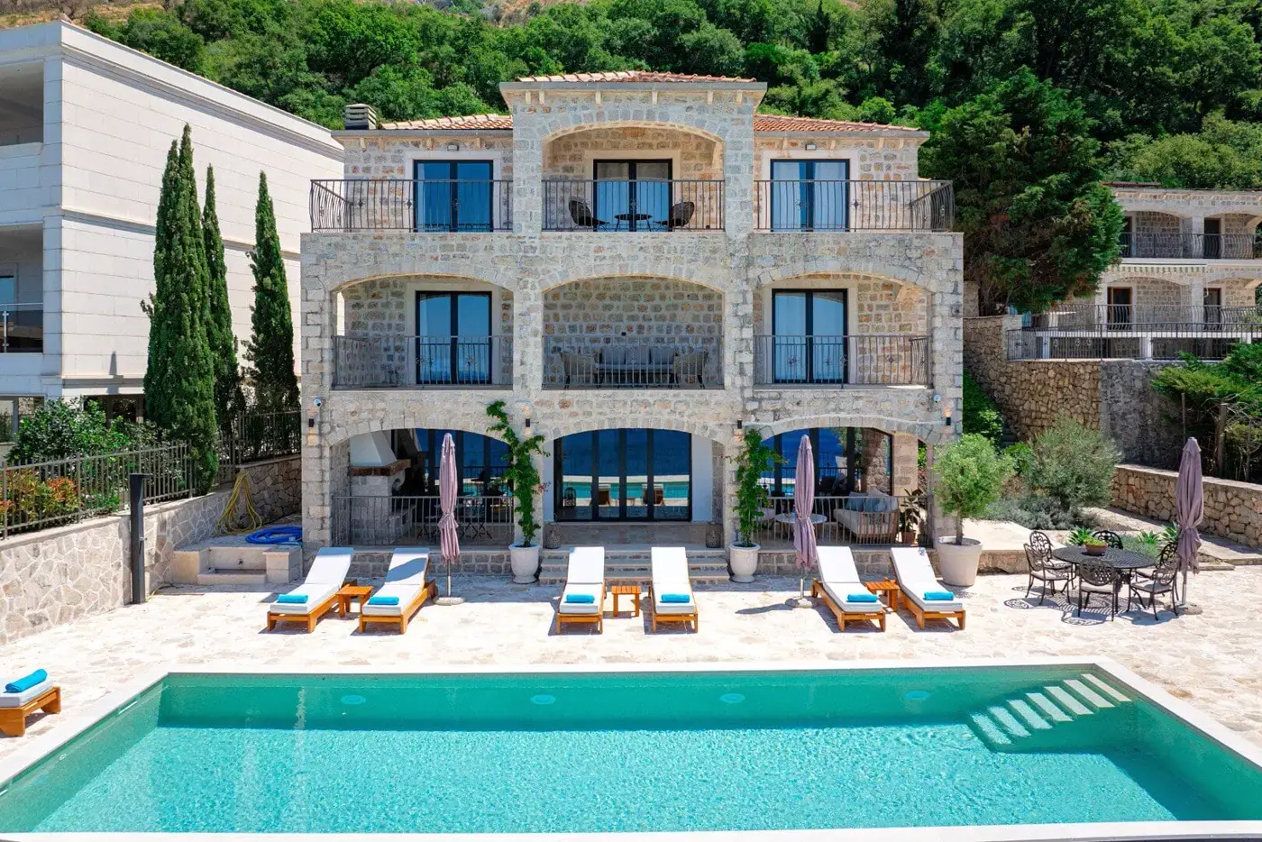 Designer stone villa, Drobni Pijesak, Budva