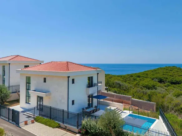 New contemporary villa in Mediterranean style, Reževići, Budva