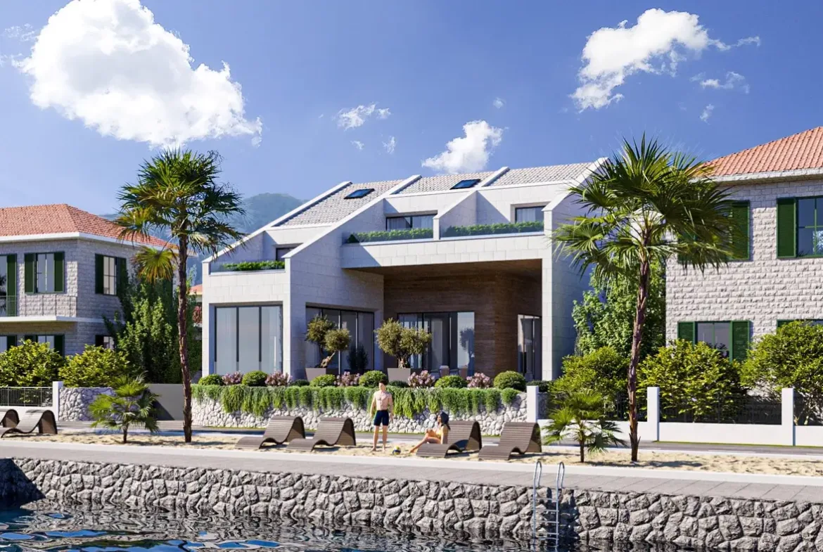 Luxury villa on the first line of Donja Lastva, Tivat