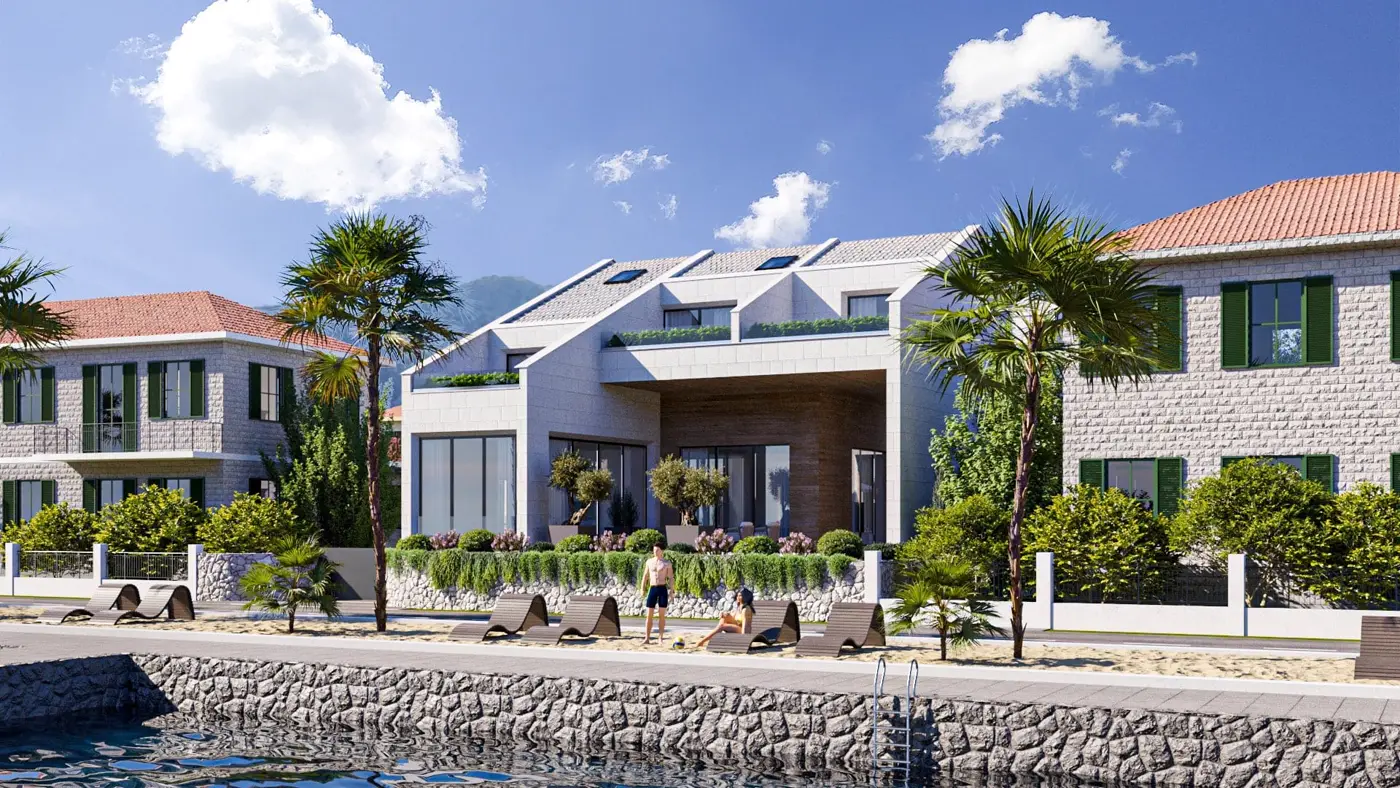 Luxury villa on the first line of Donja Lastva, Tivat