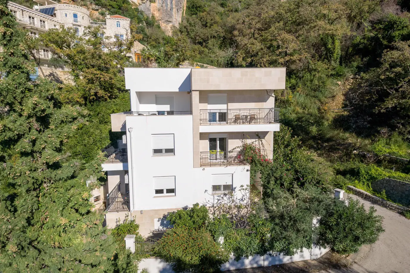 03-65 Villa with 4 bedrooms in the second row to the sea, Perazića Do, Budva