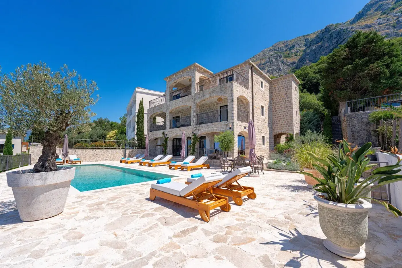 Designer stone villa, Drobni Pijesak, Budva