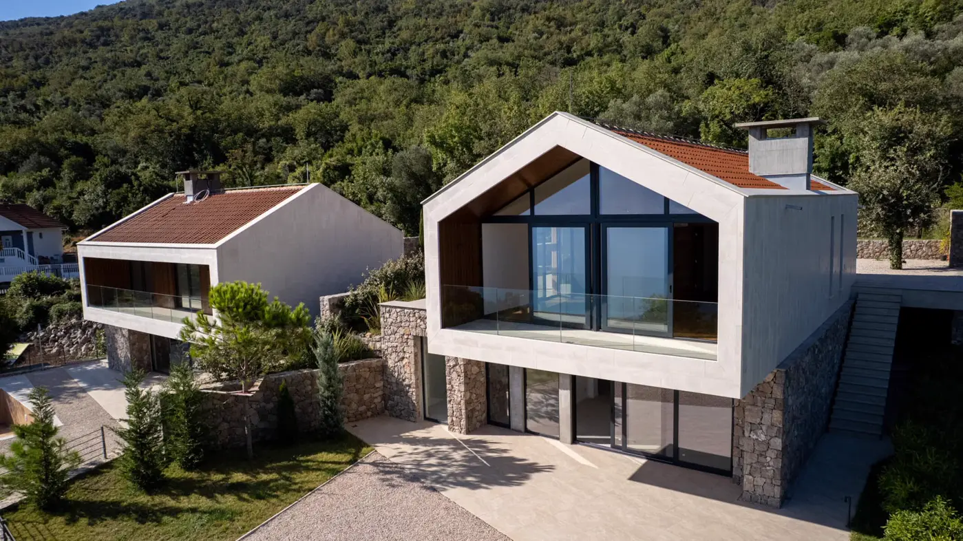 04-12 Two modern villas with panoramic sea views, Zabrdje, Herceg Novi