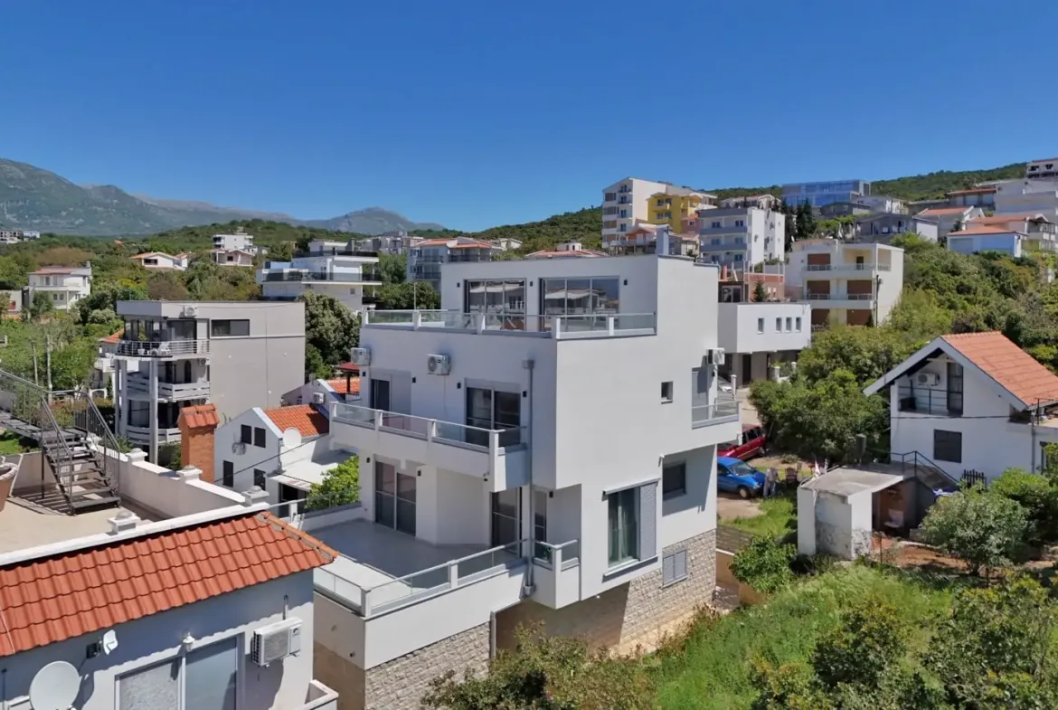 New villa with panoramic sea view, Utjeha, Bar