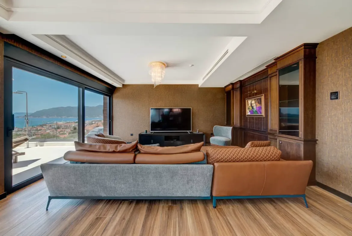 Exclusive contemporary villa with sea view, Maritsi, Tivat