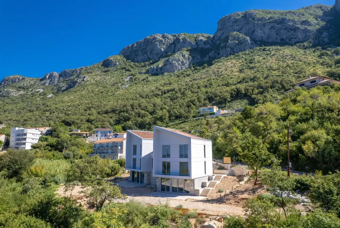 Eco villas with panoramic sea view, Tudorovići, Budva