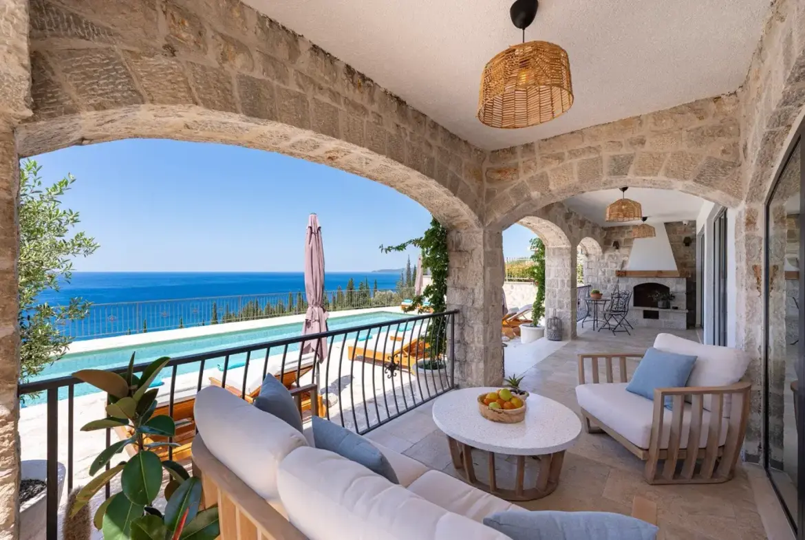 Designer stone villa, Drobni Pijesak, Budva