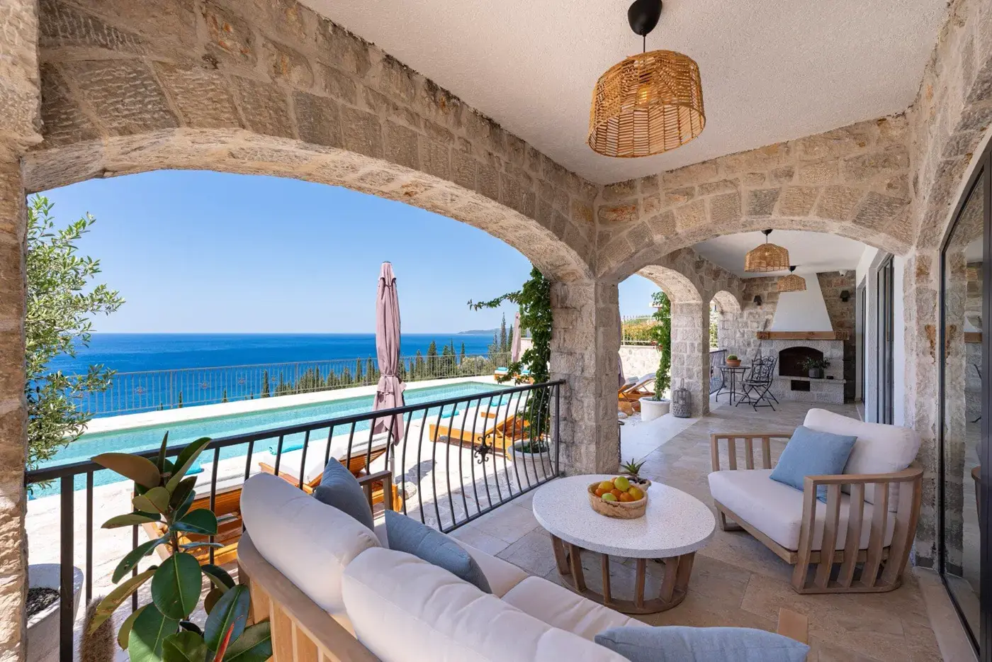 Designer stone villa, Drobni Pijesak, Budva