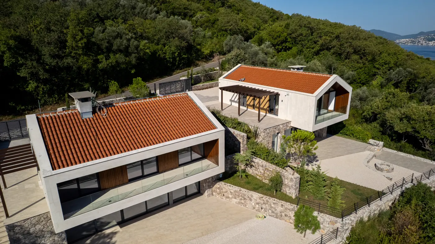 05-12 Two modern villas with panoramic sea views, Zabrdje, Herceg Novi