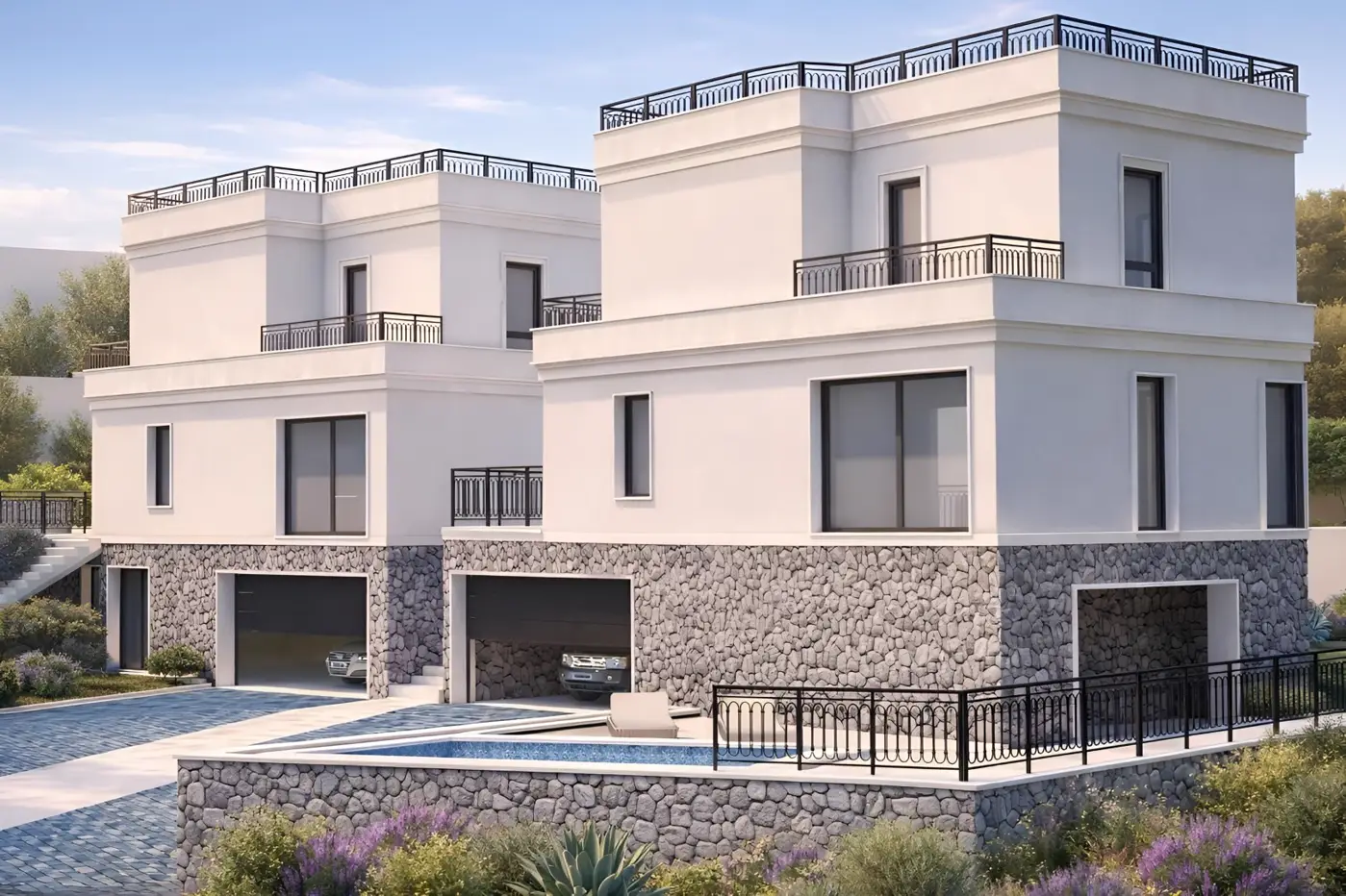 Villa complex near the sea, Kamenovo