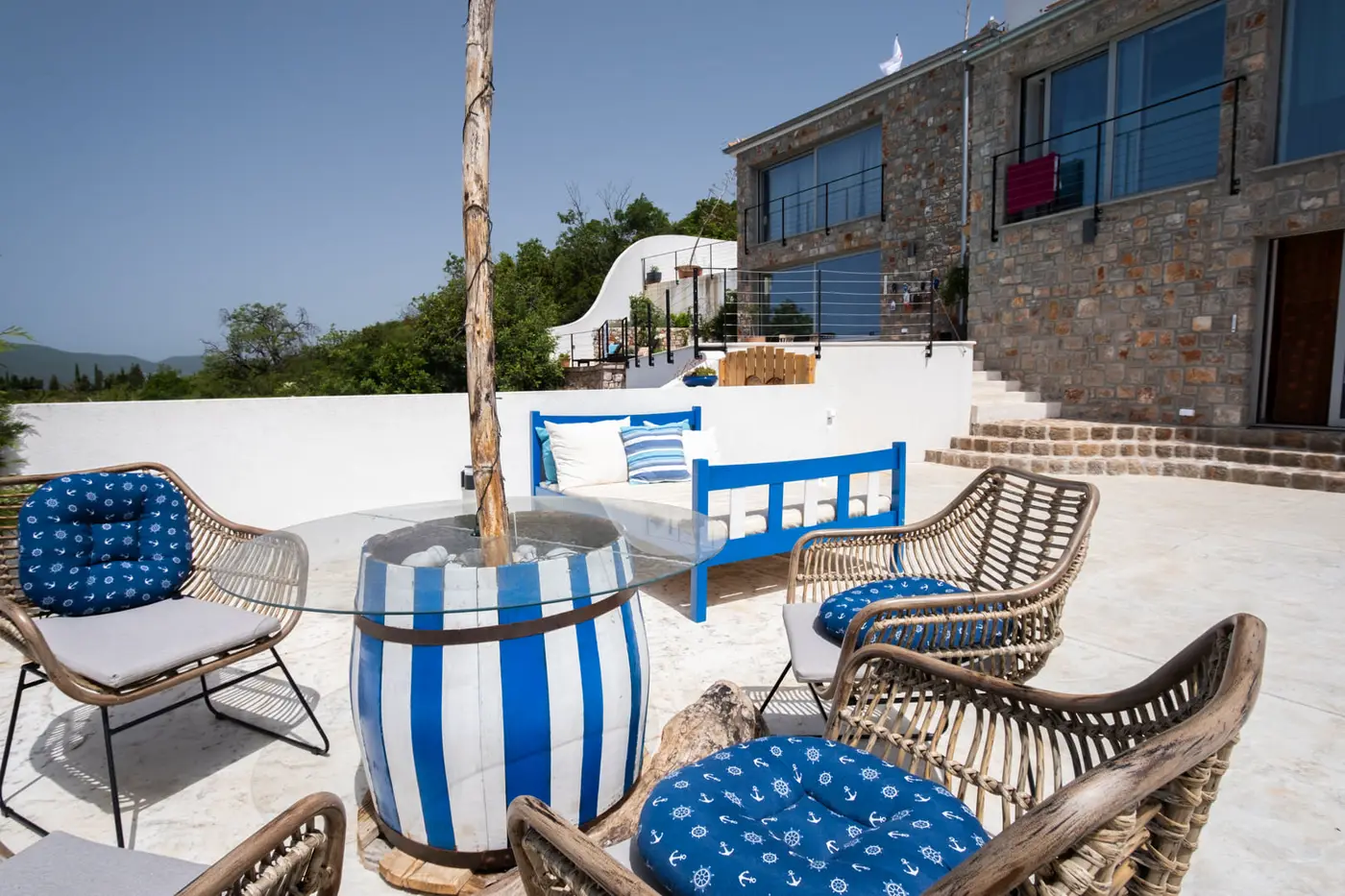 Estate of three villas with swimming pool, Klinci, Herceg Novi