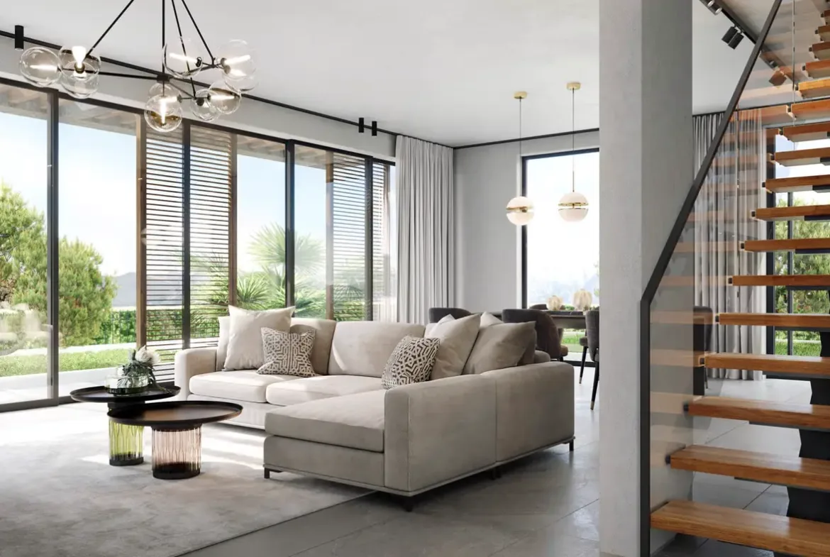 Modern villas in a new luxury settlement near the Portonovi resort, Herceg Novi