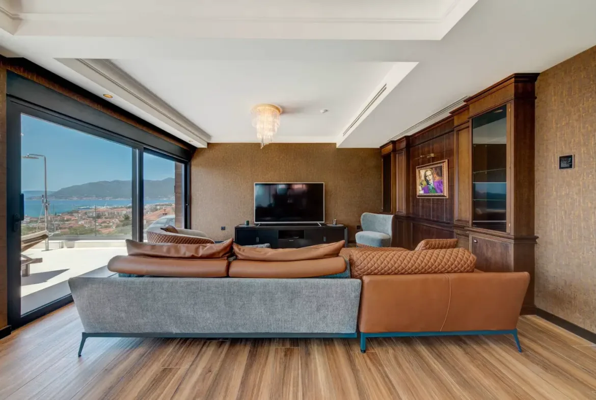 Exclusive contemporary villa with sea view, Maritsi, Tivat
