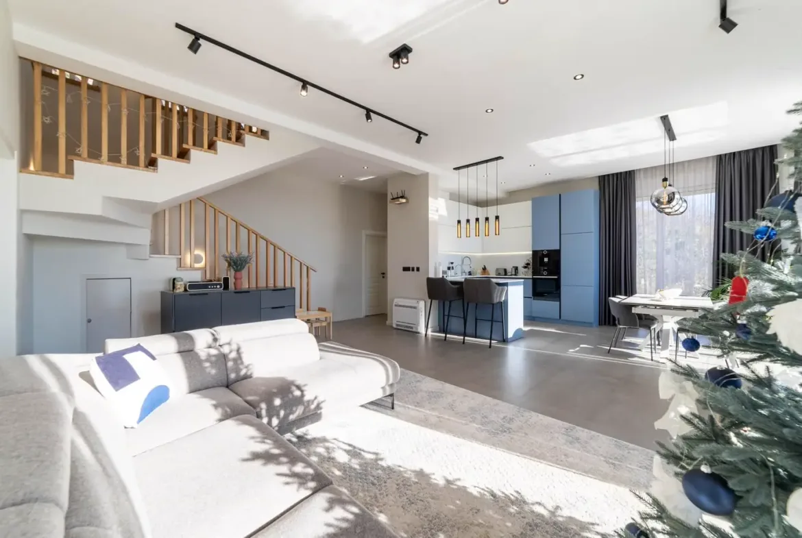 Modern four-room villa with pool and panoramic sea view, Podi, Herceg Novi