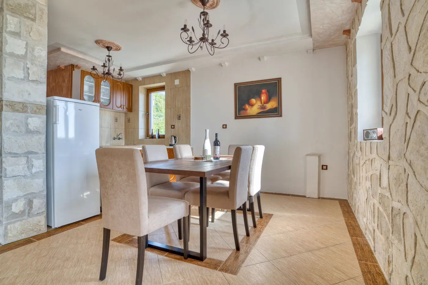 Authentic stone villa with panoramic sea view, Petrovac, Budva