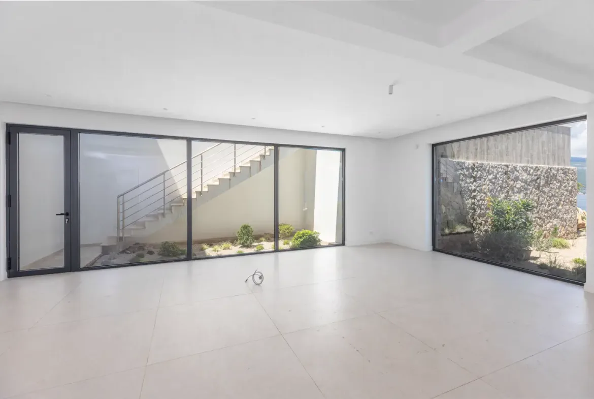 Contemporary villa with private pool and panoramic sea view, Krašići, Tivat