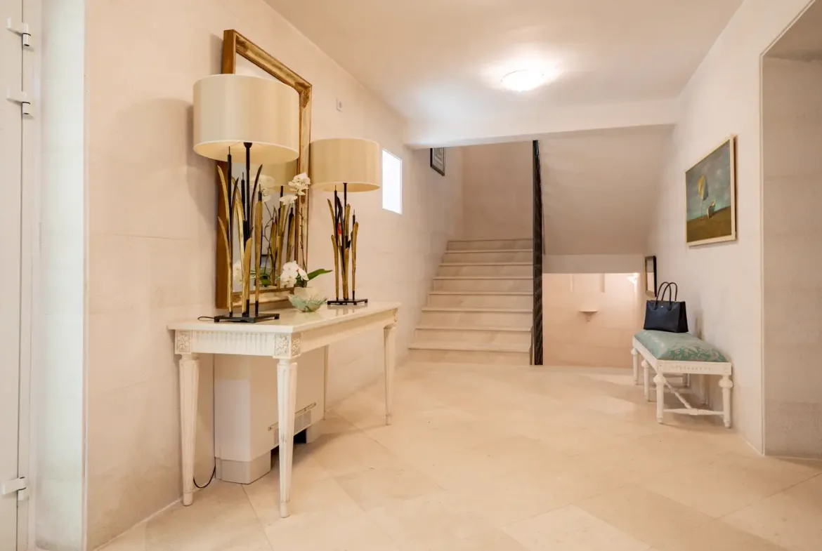 Complex of two luxury villas with swimming pool and panoramic sea view, Sveti Stefan, Budva
