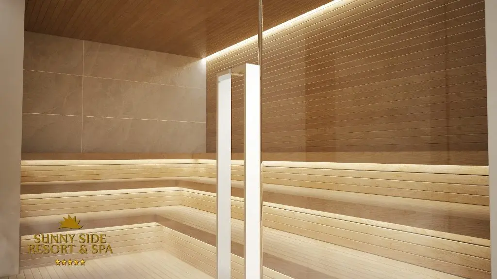 Three-bedroom apartment at a residential resort and Spa in Becici