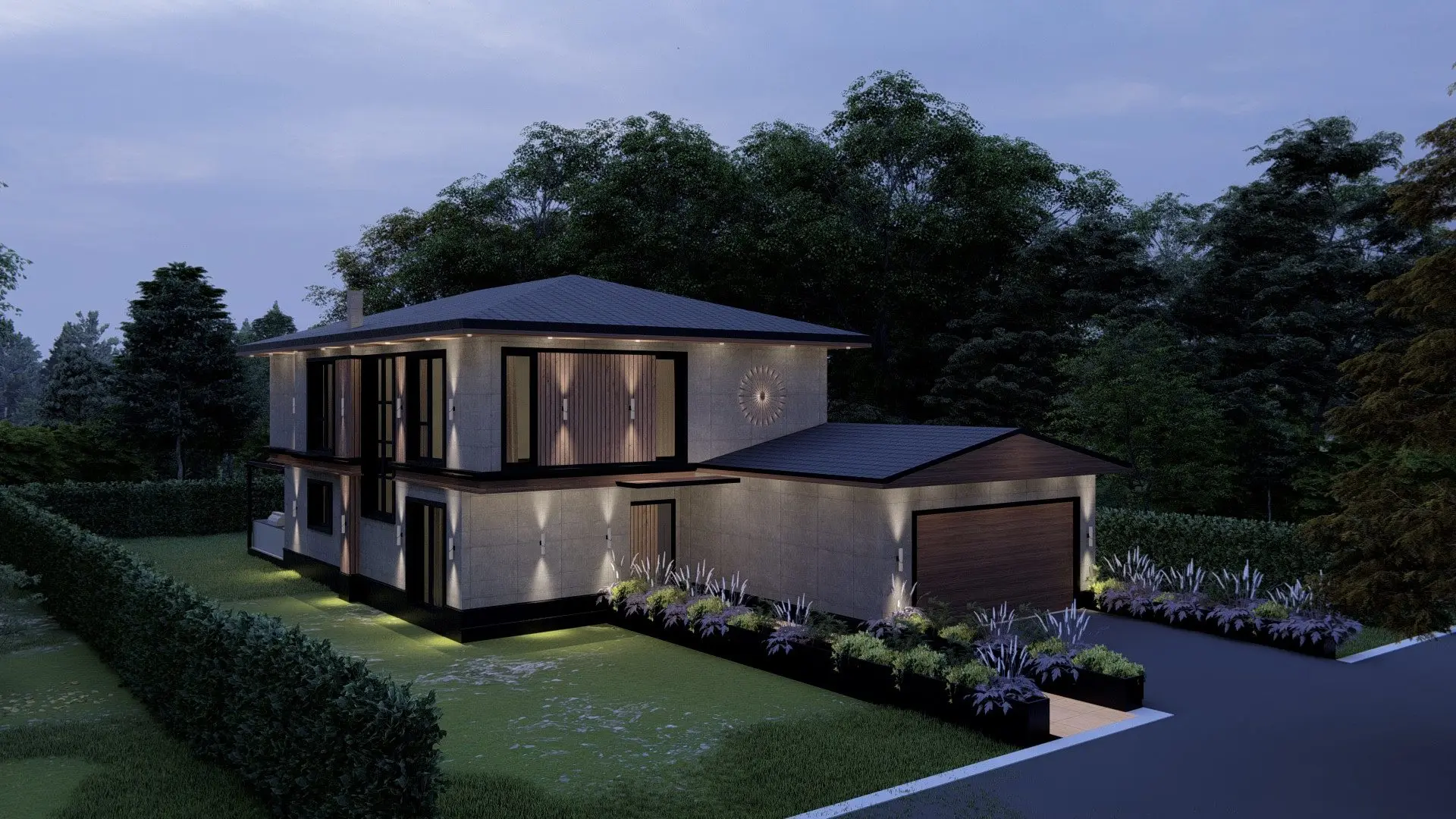 06caad2a0fd439d653f7af320db8baec Detached house with a yard in a new gated complex in the village of Lozen for sale