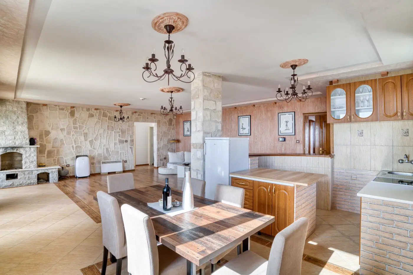 Authentic stone villa with panoramic sea view, Petrovac, Budva