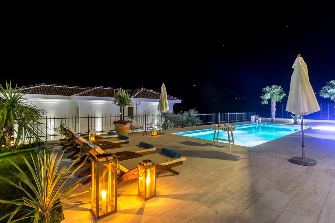 Modern villa with a swimming pool and sea view, Đenovići, Herceg Novi