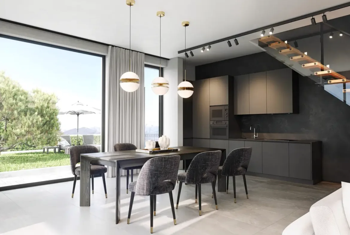 Modern villas in a new luxury settlement near the Portonovi resort, Herceg Novi