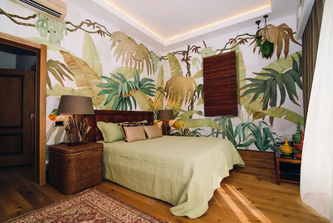 Authentic three-story villa with pool, Reževići, Budva