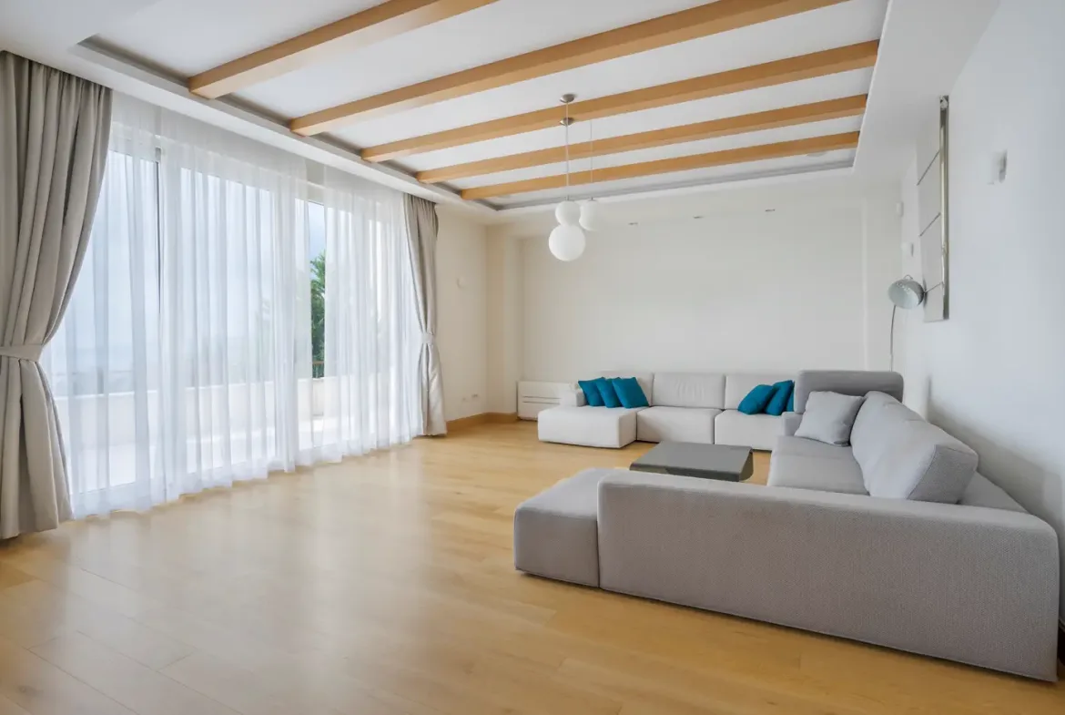 Villa with 4 bedrooms, swimming pool and open sea view, Blizikuce, Budva