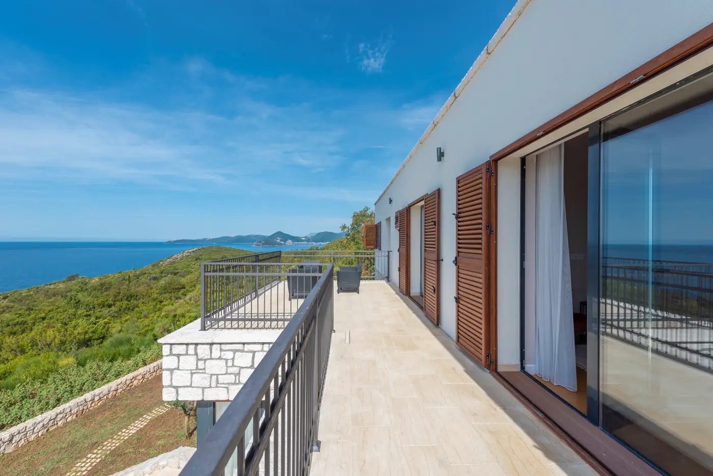 07-82 New villa with pool, Drobni Pijesak, Budva