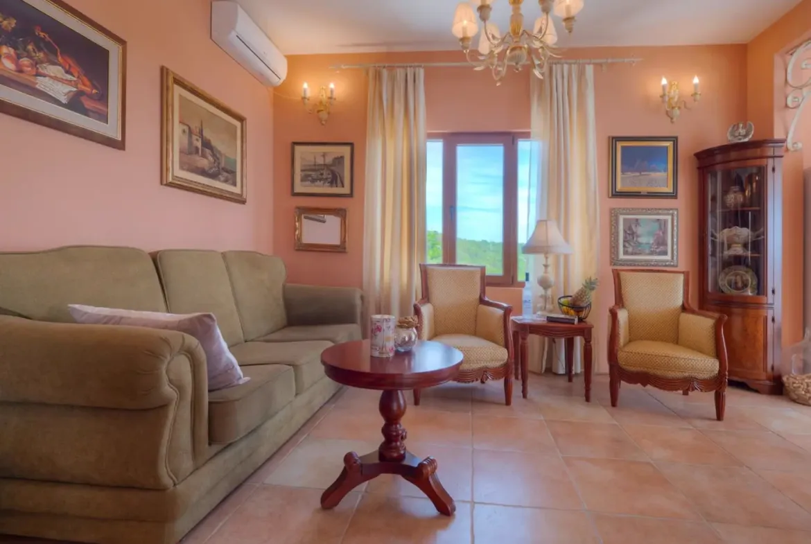 Authentic villa with pool and panoramic sea view, Zagora, Kotor
