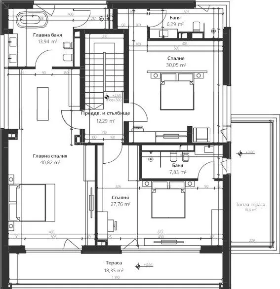 Modern house in a prestigious premium complex in Dragalevtsi