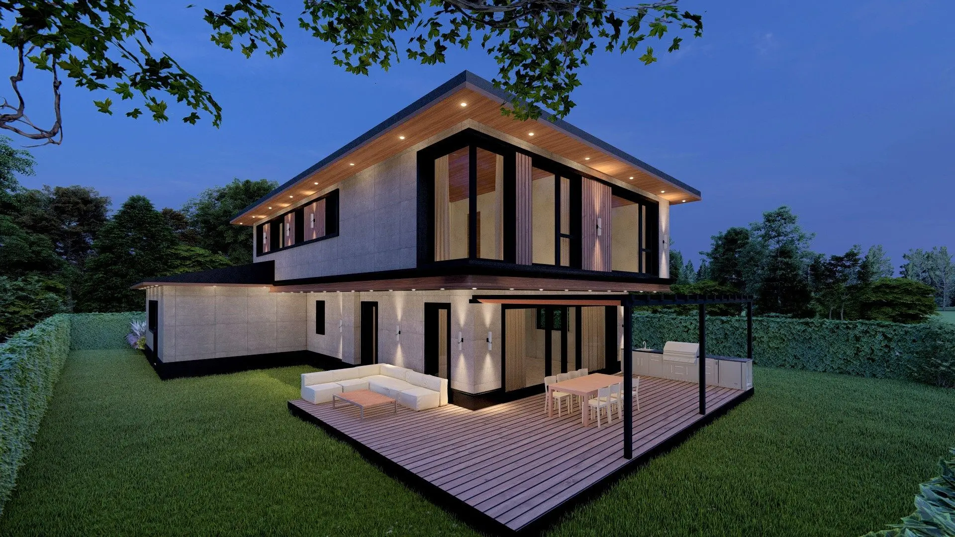 079fc7b19a35457715291d01ec5d324e Detached house with a yard in a new gated complex in the village of Lozen for sale