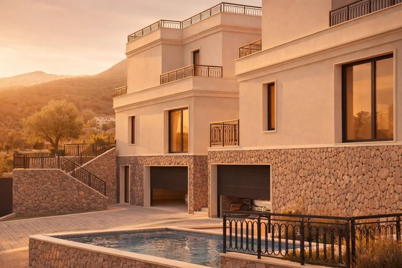 Villa complex near the sea, Kamenovo