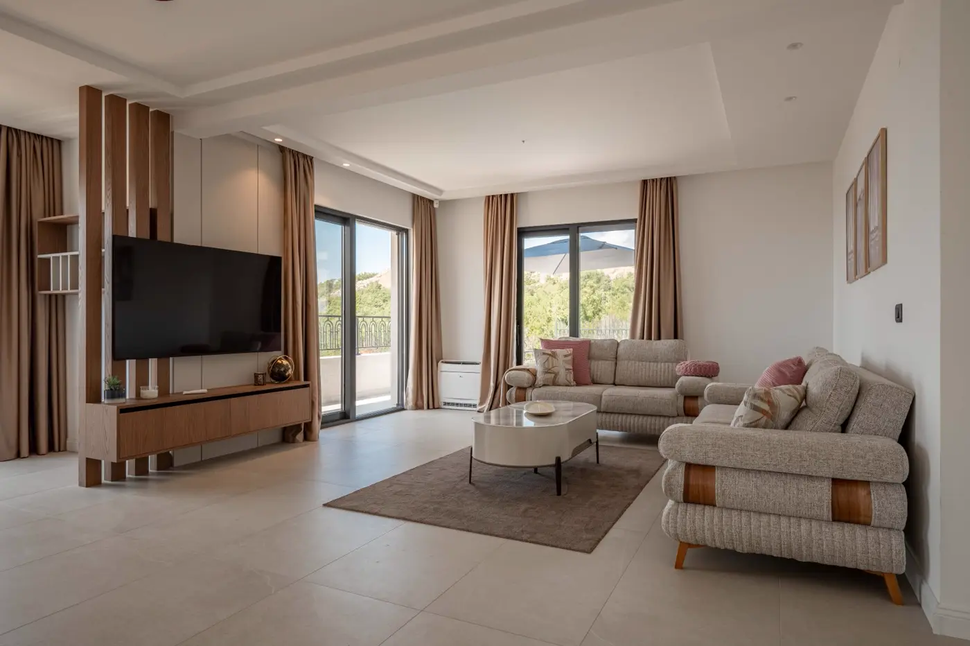 New contemporary villa in Mediterranean style, Reževići, Budva