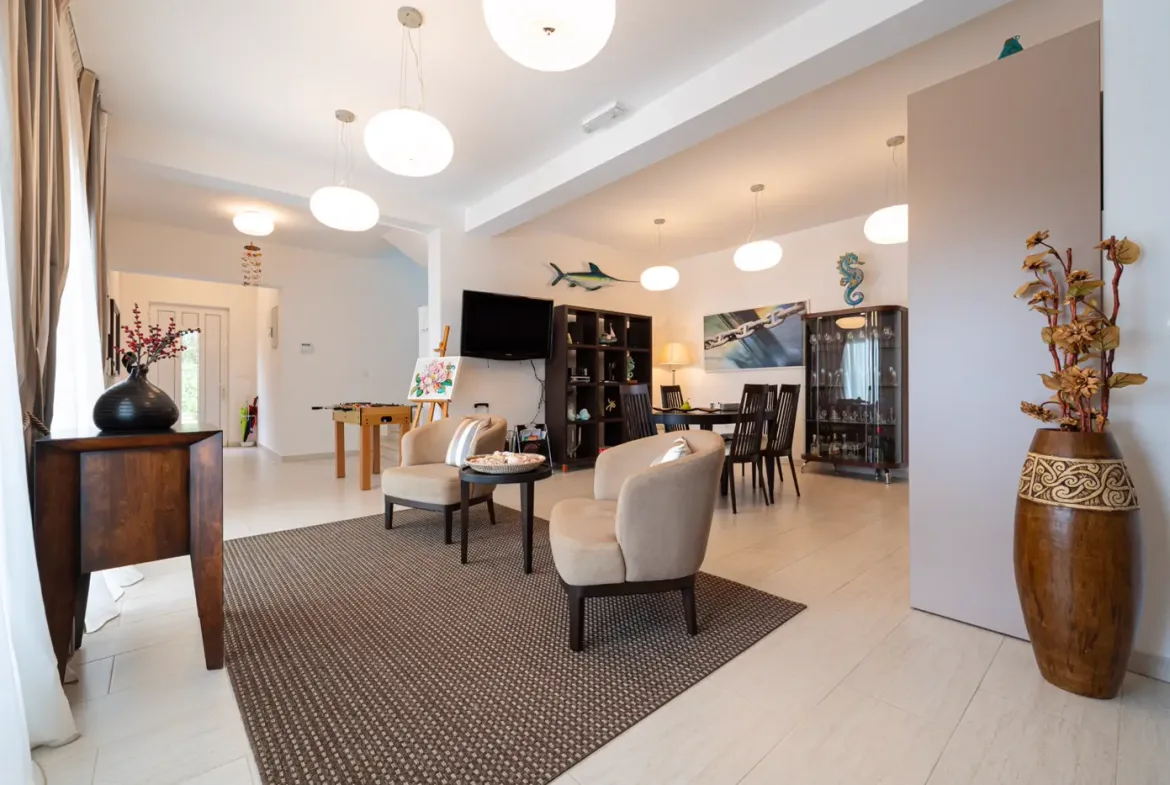 Villa with a panoramic view of the sea and Mamula, Žanjice, Herceg Novi