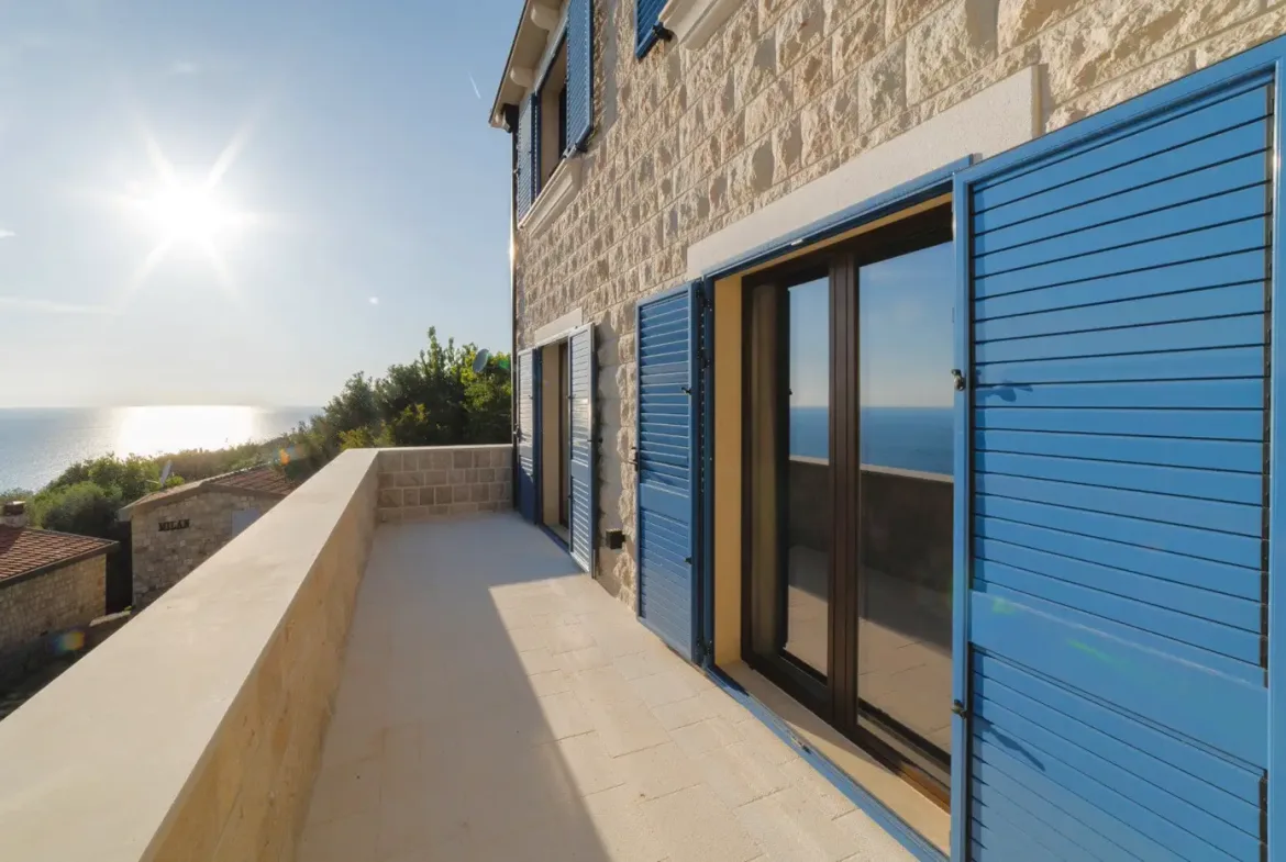Stone villa with swimming pool, Reževići, Budva