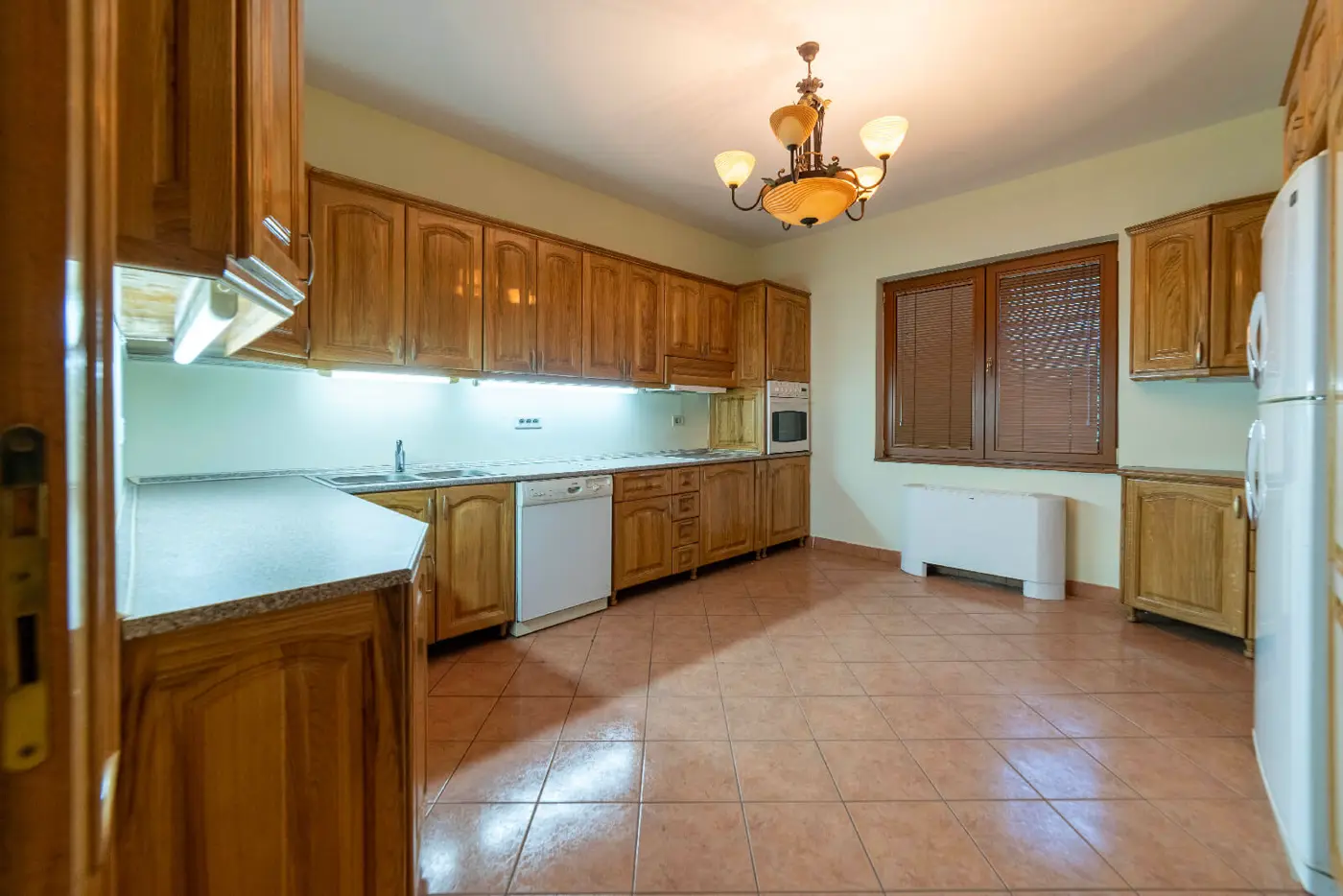 Family villa with a spacious property on the slopes of the Zeta river, Podgorica