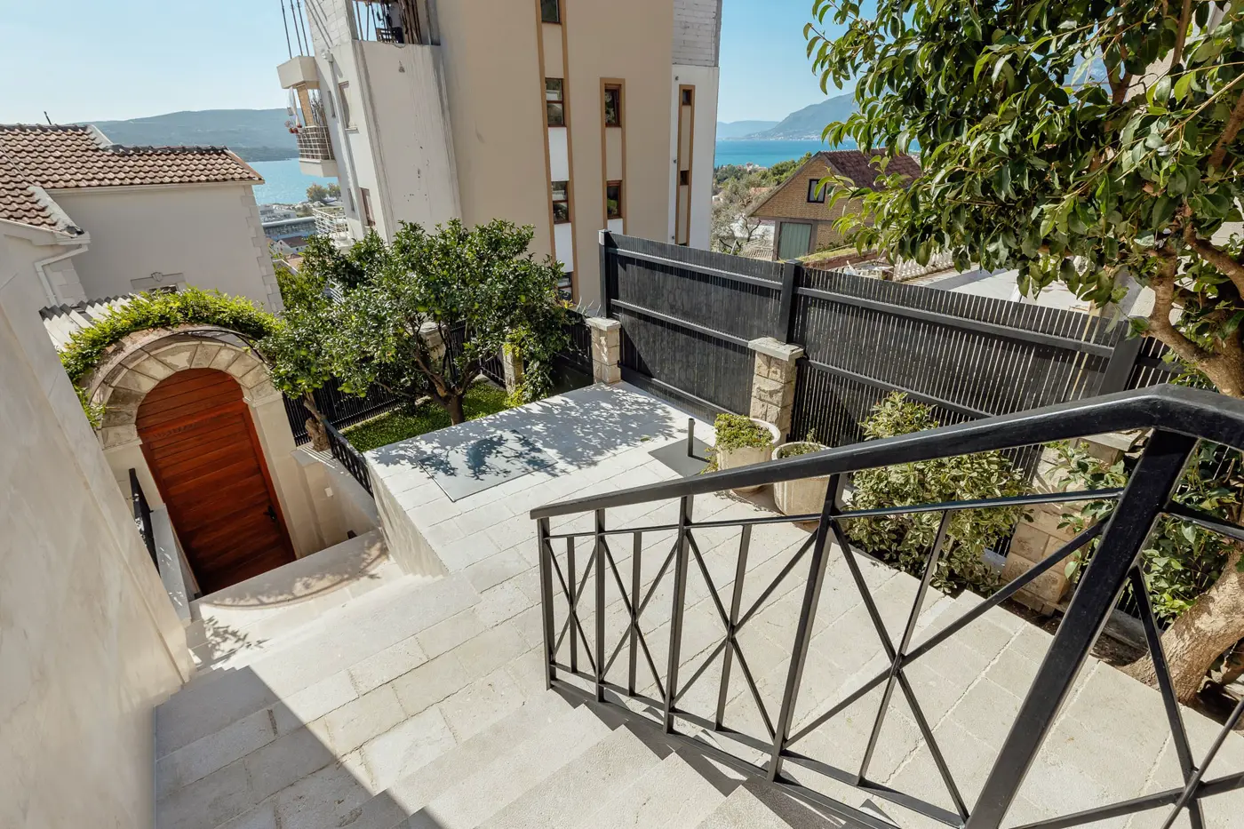 Luxury stone villa with outdoor pool, Kava, Tivat