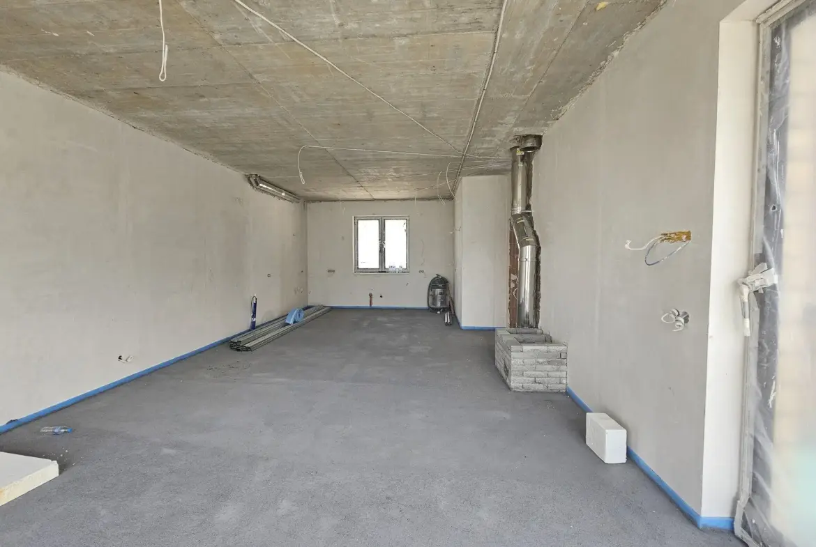 House with panoramic views and private yard in a villa village near Pirin Golf