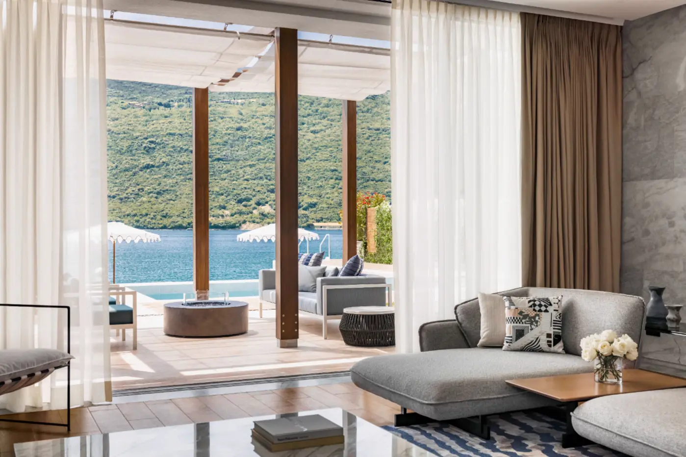 One&Only branded private villa on the first line to the sea, Portonovi, Herceg Novi