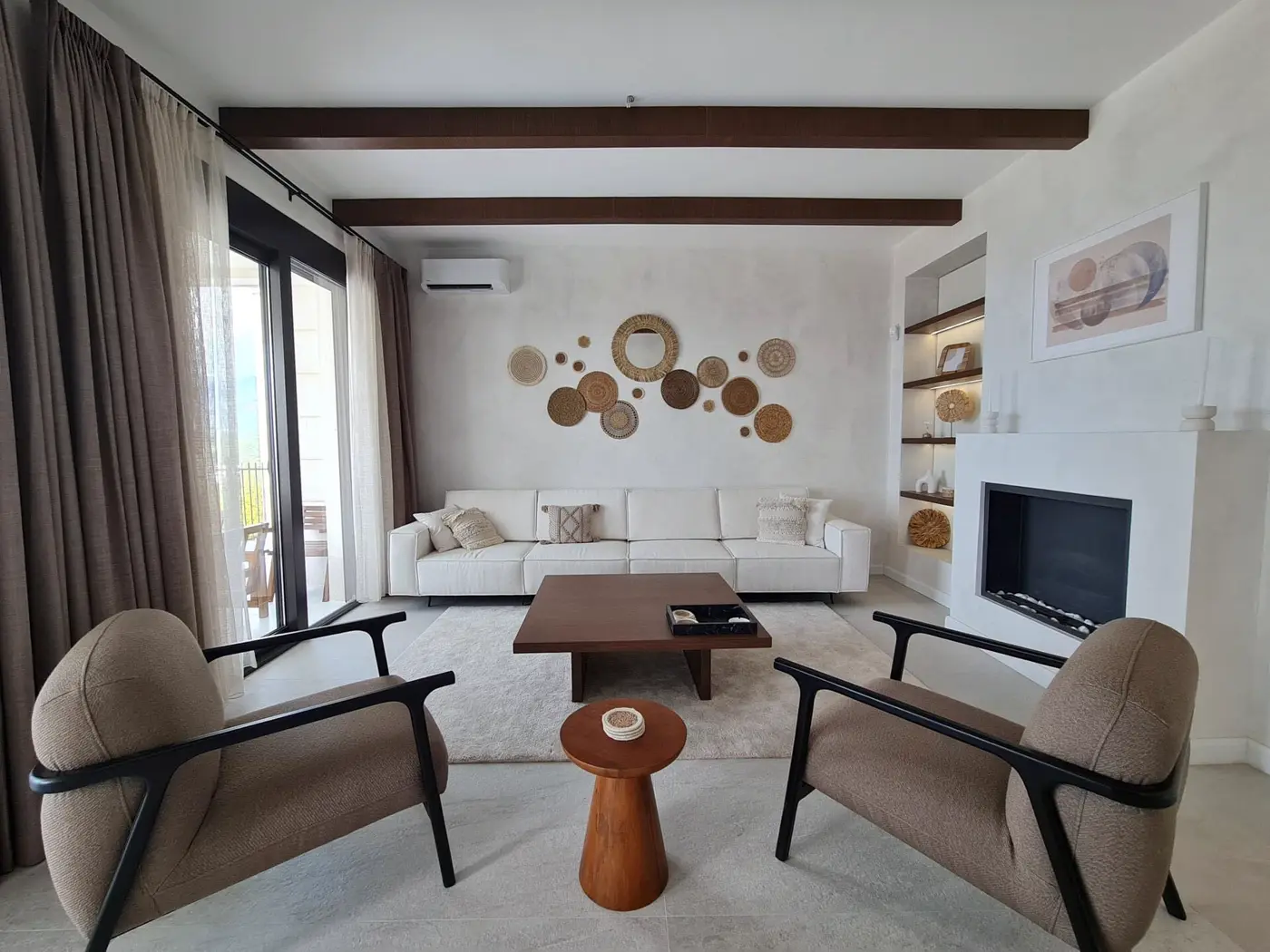 Three-story villa with pool and panoramic sea view, Skočiđevojka, Budva