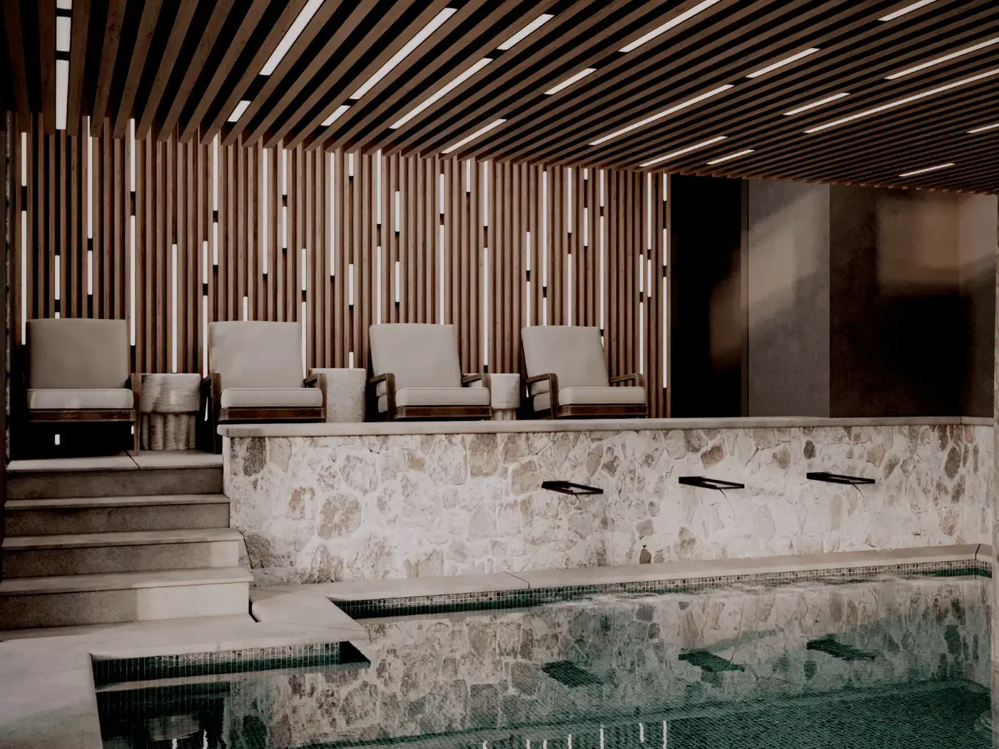 Modern villa under construction on the first line to the sea, Stoliv, Kotor