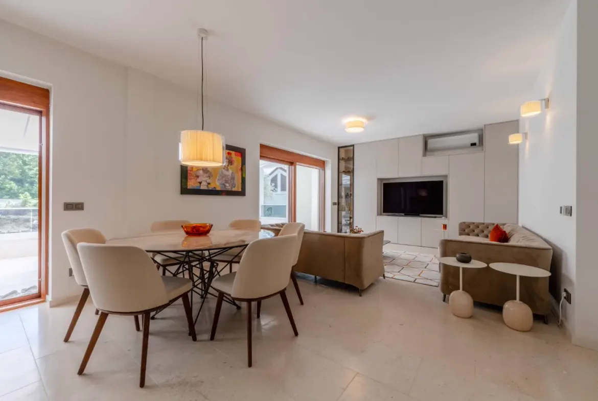 Modern villa with a pool, Rijeka Reževići, Budva