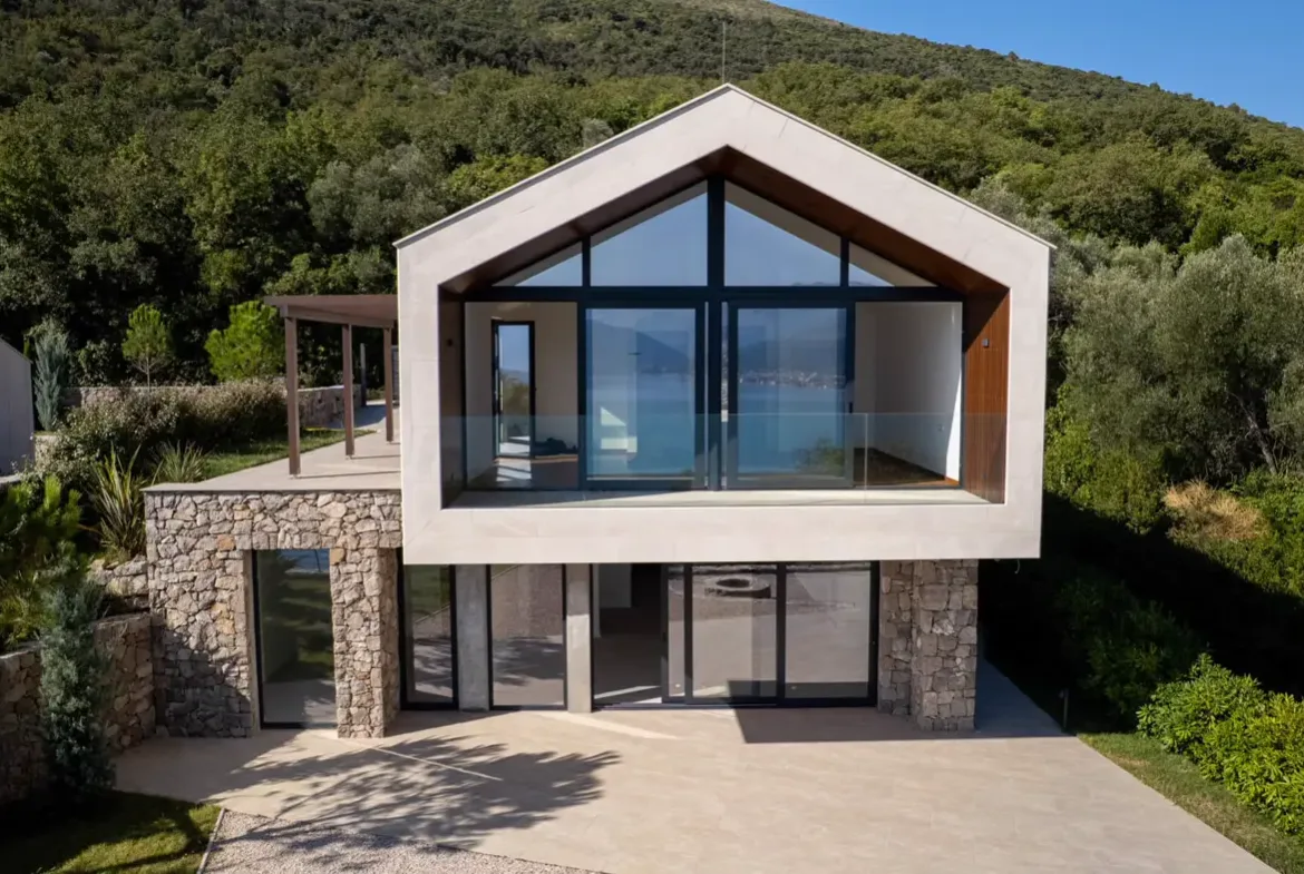 Two modern villas with panoramic sea views, Zabrdje, Herceg Novi