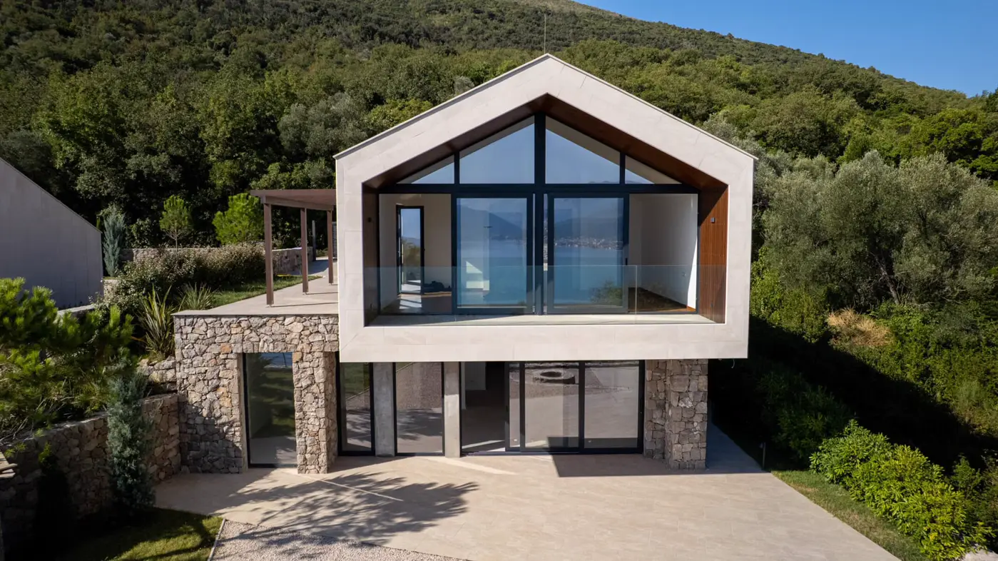 09-12 Two modern villas with panoramic sea views, Zabrdje, Herceg Novi