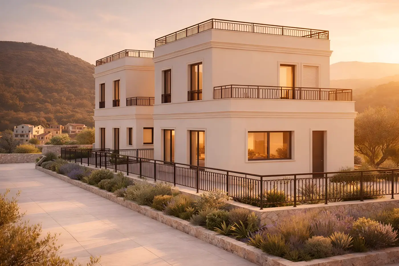 Villa complex near the sea, Kamenovo